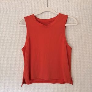 lululemon athletica Orange Tank Top